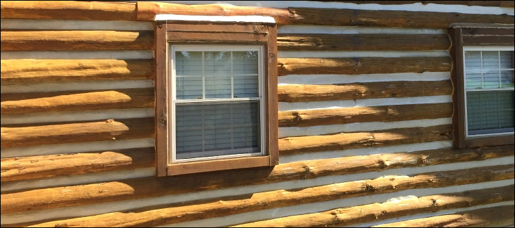 Log Home Whole Log Replacement  Gordon County, Georgia