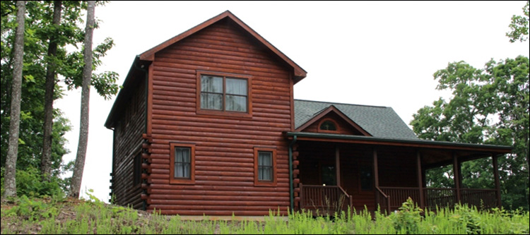 Professional Log Home Borate Application  Gordon County, Georgia